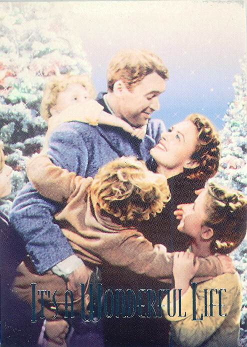 IT'S A WONDERFUL LIFE MOVIE 1996 DUOCARDS PROMO CARD 1