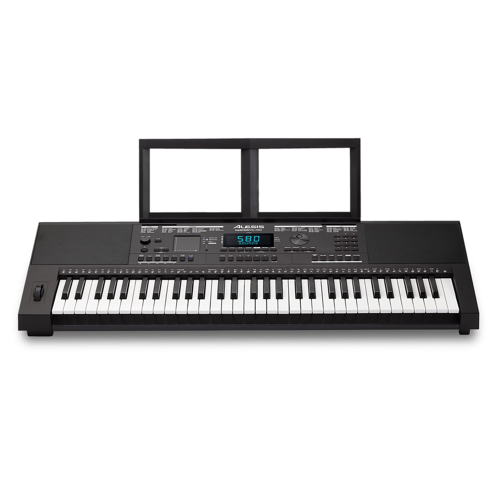 Alesis Harmony 61 Pro - 61 Key Keyboard Piano with Adjustable Touch Response,