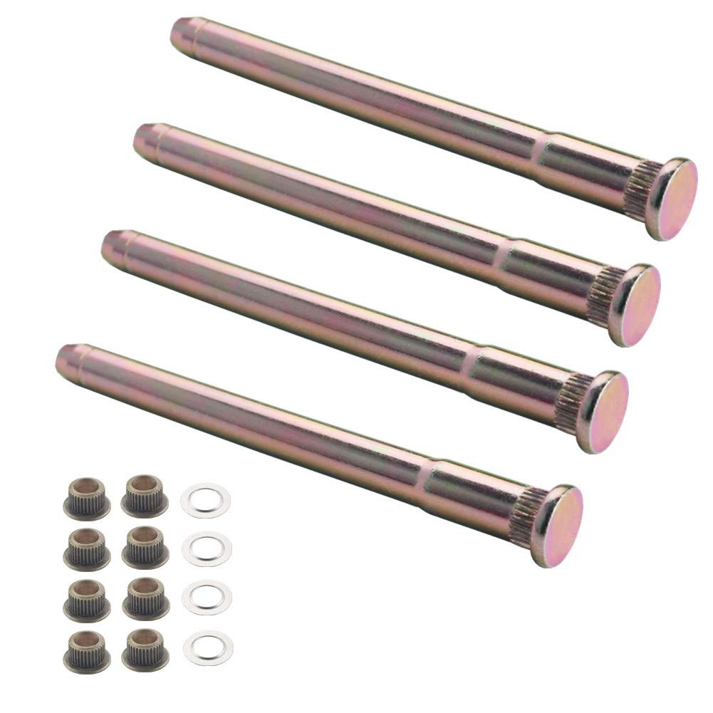 Door Hinge Pin and Bushing Repair Kits 2 Door Front Rear Left or Right for 19...