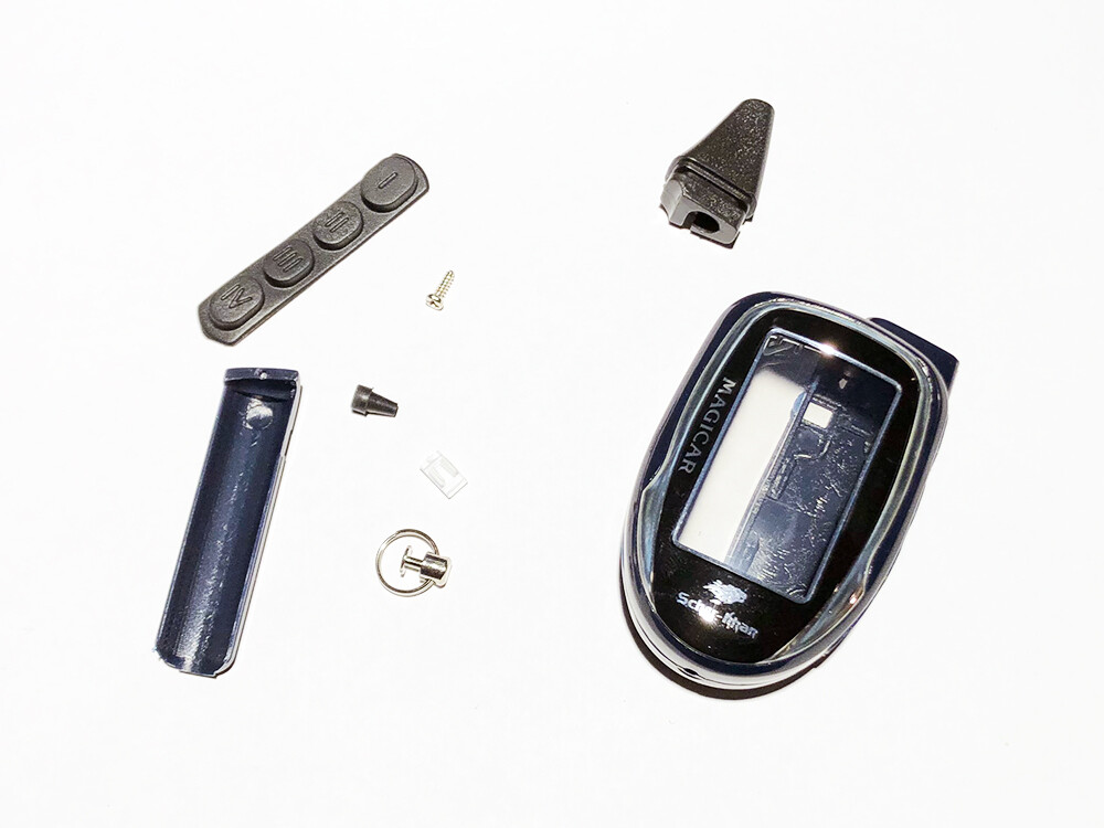 Magicar Replacement Shell, Compustar RF2W9000FMR RF2W9000SS BL2WFMR 2 Way Remote