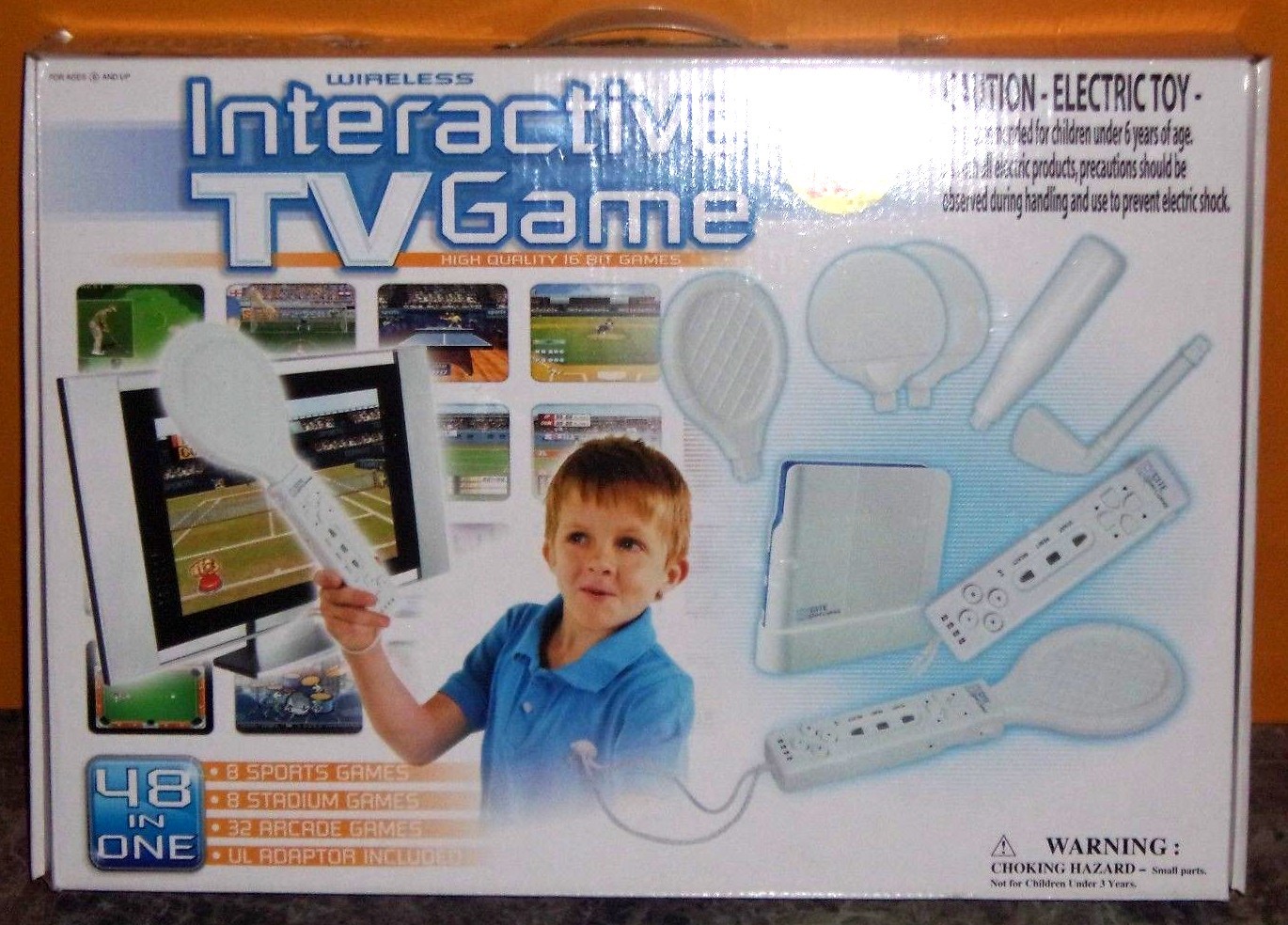 48 in 1 Wireless Interactive TV Game - Free USA Shipping!