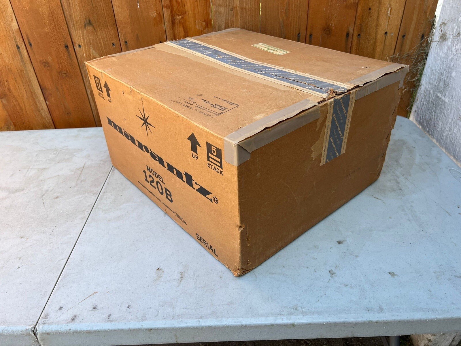 MARANTZ 120B ORIGINAL DOUBLE BOX ONLY