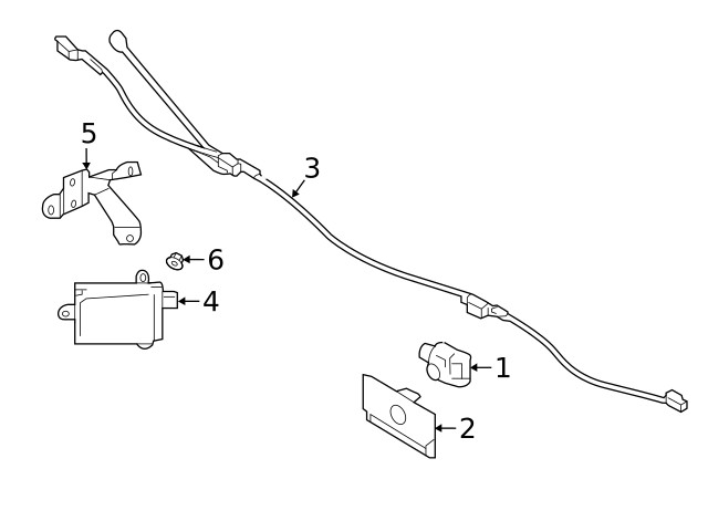 Genuine Subaru Blind Spot Radar 87693AL00A