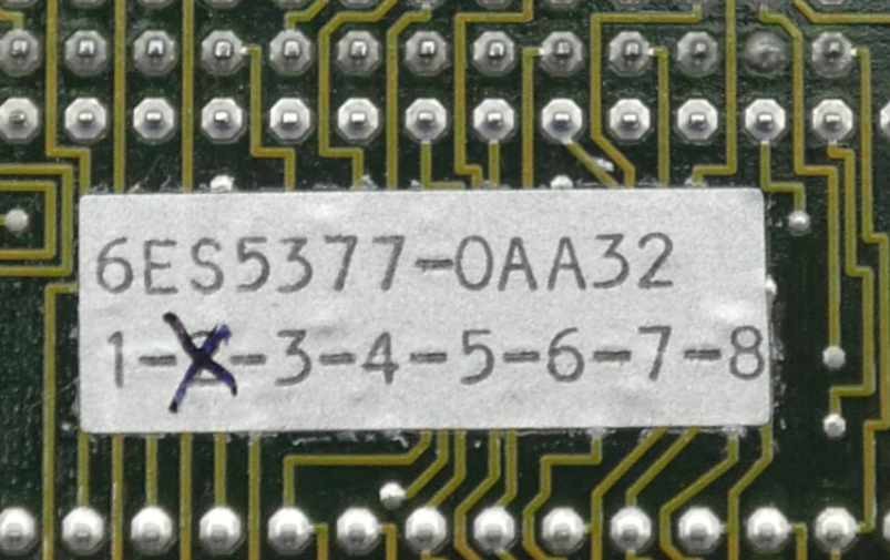 Siemens SIMATIC S5 6ES5377-0AA32 6ES5 377-0AA32 E:02 Memory Module -Unused/Original Packaging-