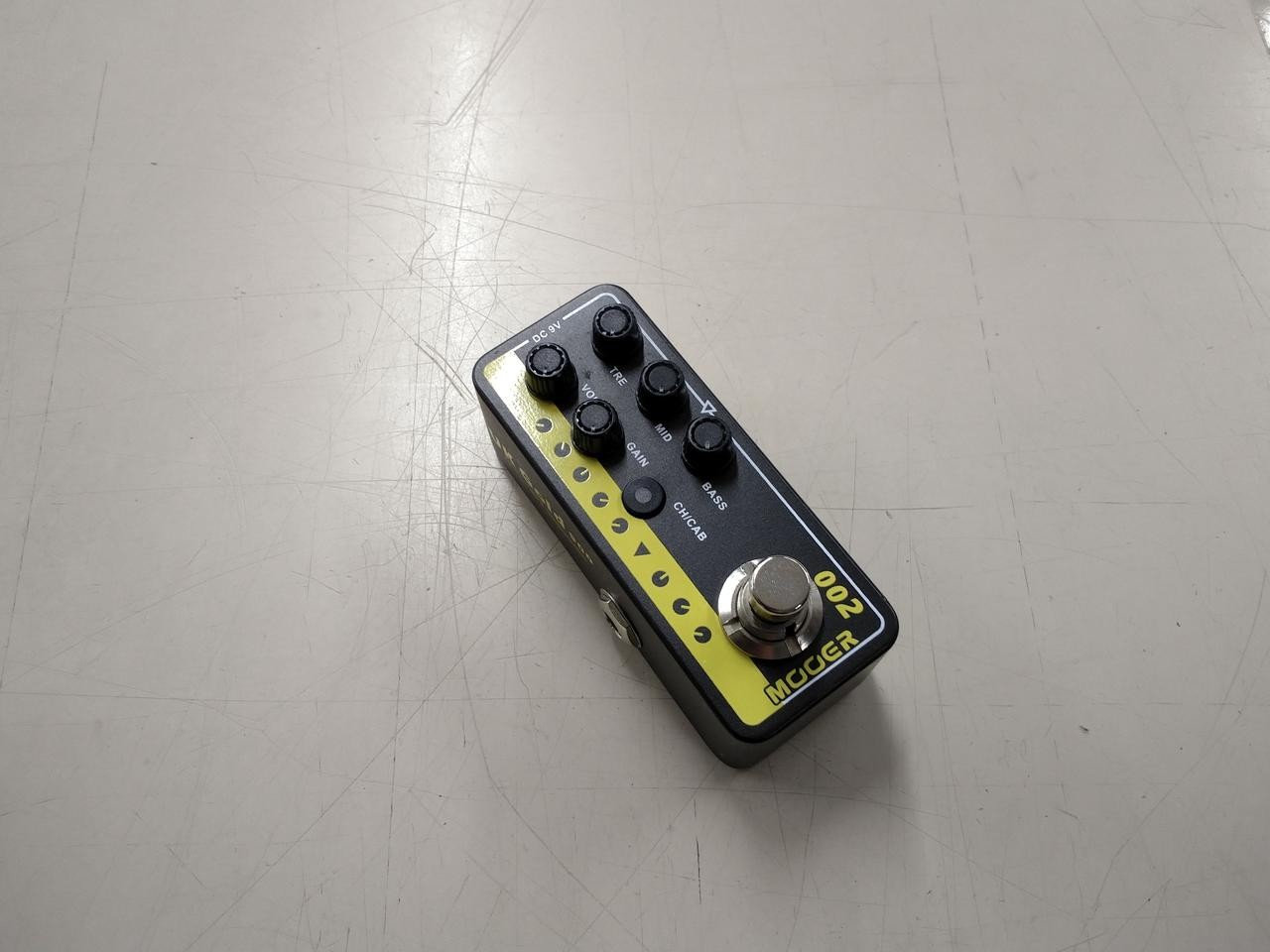 MOOER UK GOLD 900 Guitar Effects Pedal British Amp Sound Used