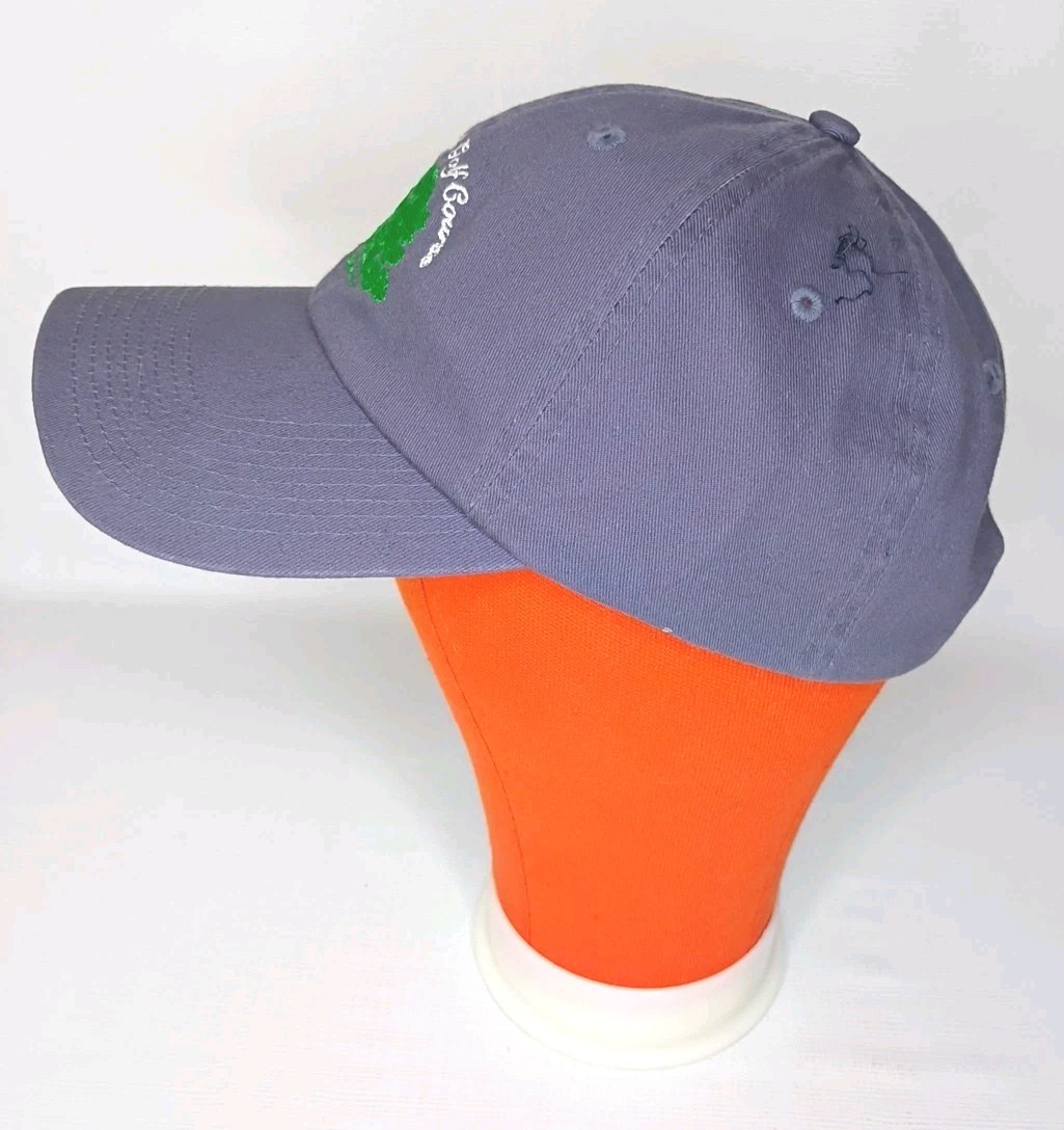Tanglewood Golf Course Gray Strapback Hat