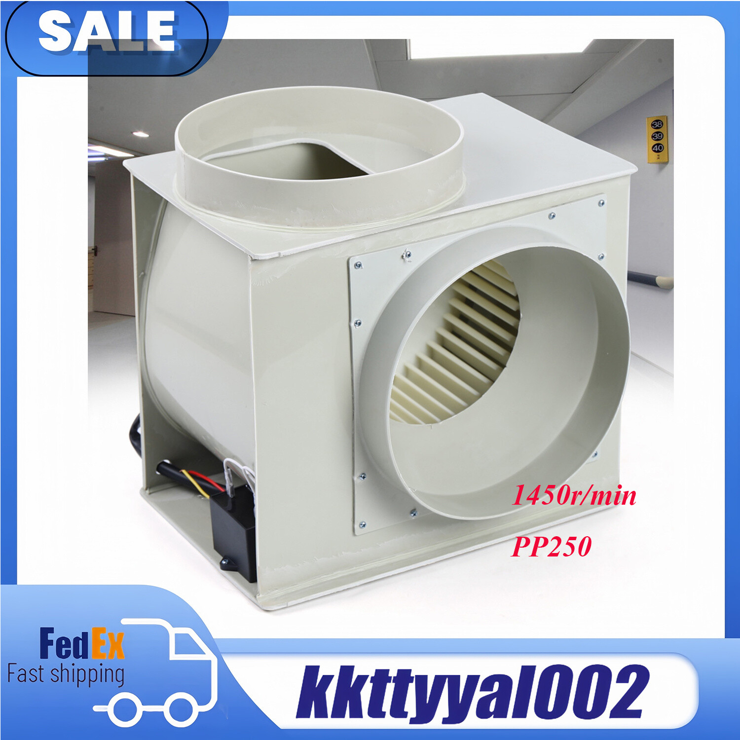 Lab Air Blower Centrifugal Exhaust Fan Ventilator Fit Chemical Cabinet Fume Hood