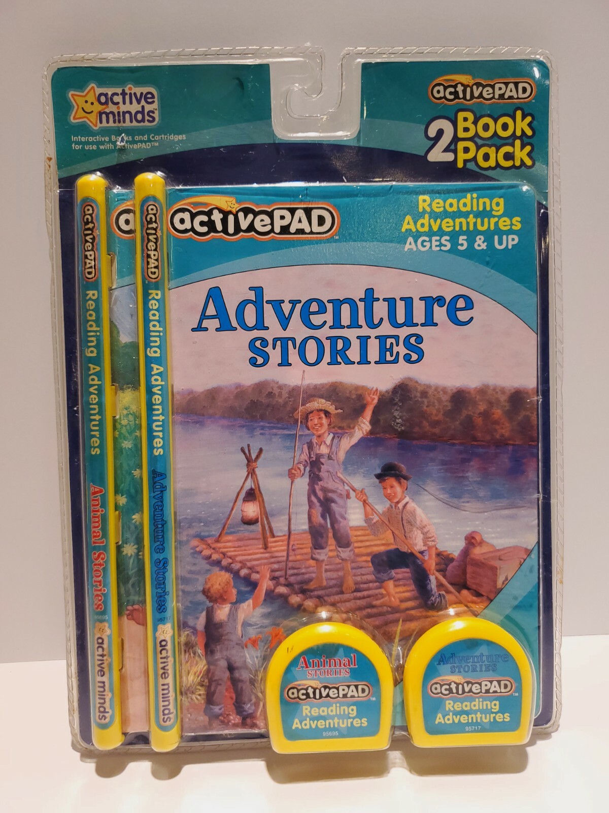 Active Minds Active Pad 2 Book Pack Cartridges Adventure and Animal Stories