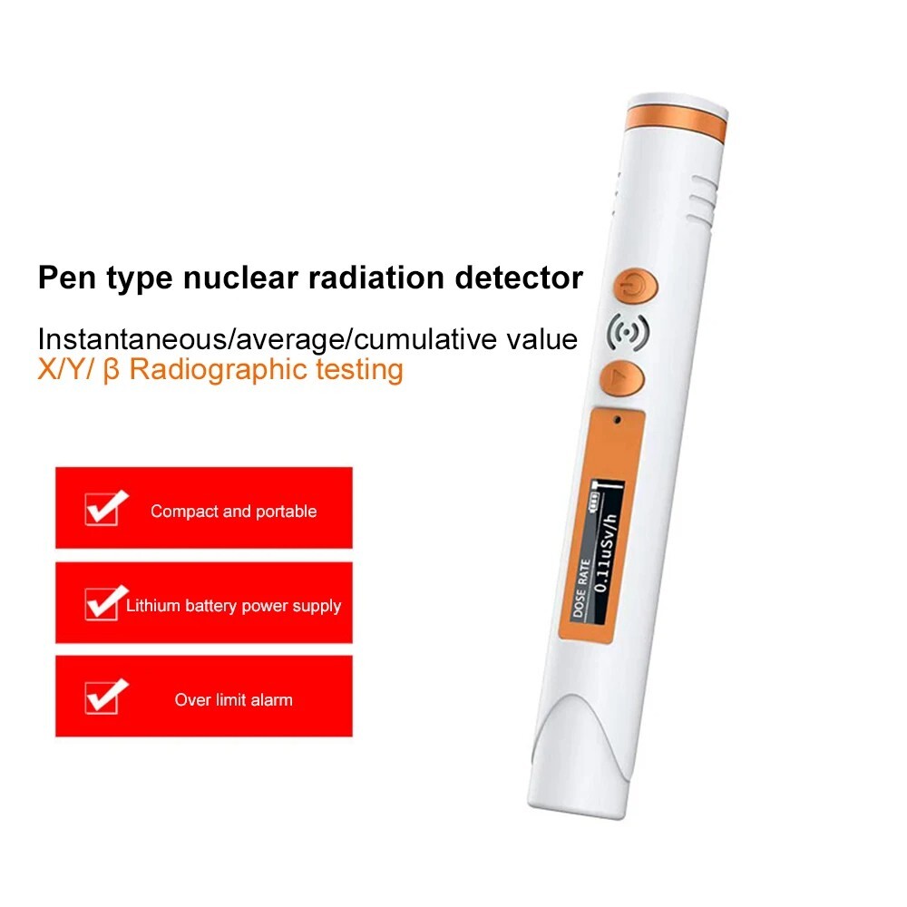 HFS-P3 Digital Geiger Counter – Portable X-ray, Beta & Gamma Radiation Detector