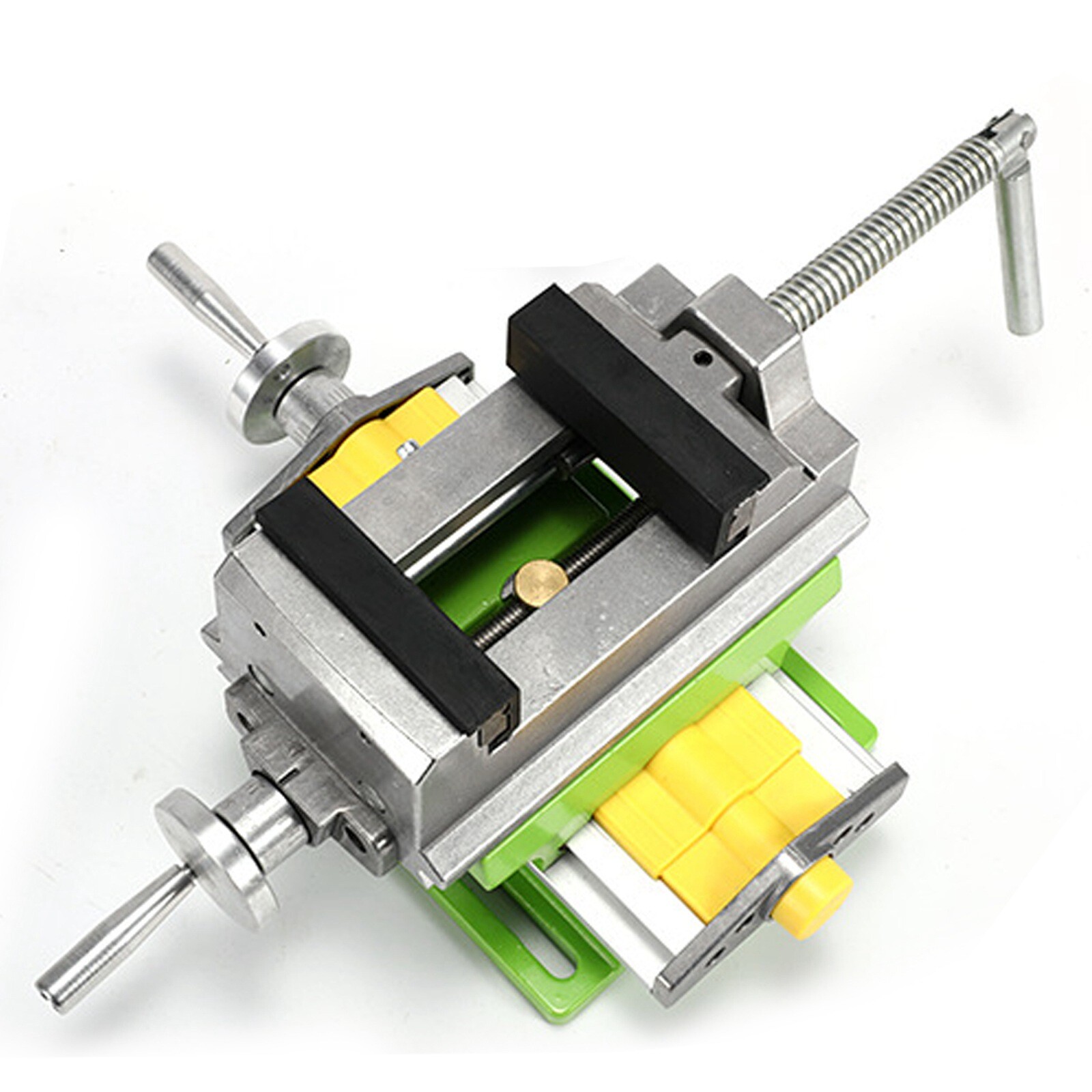 Milling Machine Compound Work Table Cross Slide Bench Drill Press Vise X Y Axis