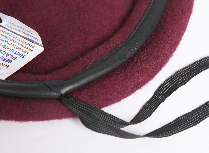 US 82ND AIRBORNE DIVISION BERET INSIGNIA HAT SPECIAL FORCES WINE RED BERET CAP