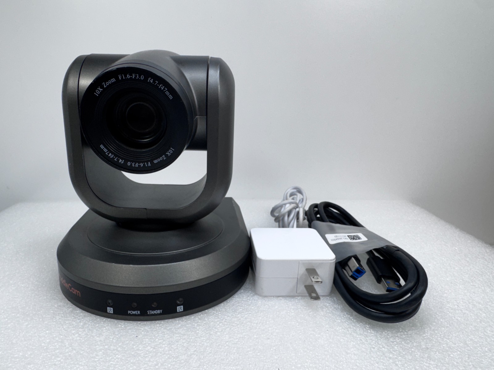 HuddleCam HC10X-GY-G3 1080p PTZ 10x Optical Zoom USB 3.0 Web Conference Camera