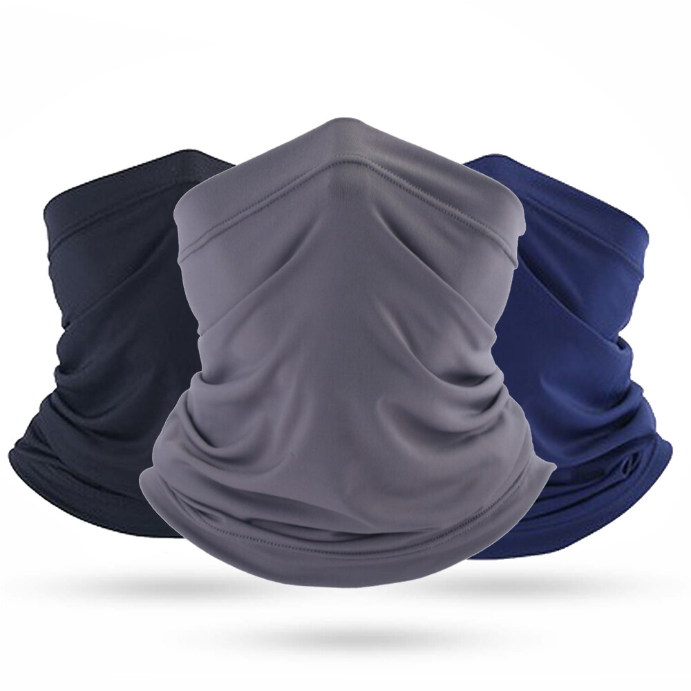 Fishing Neck Gaiter Bandana Face Mask Anti Sun UV Scarf Neck Cover for Men Women