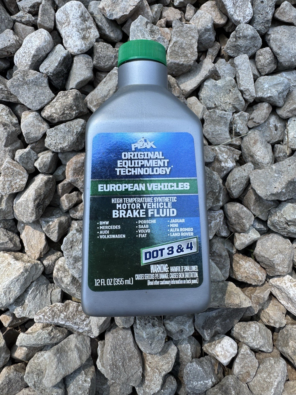 Peak Original Equipment European Brake Fluid Dot 3 & 4
