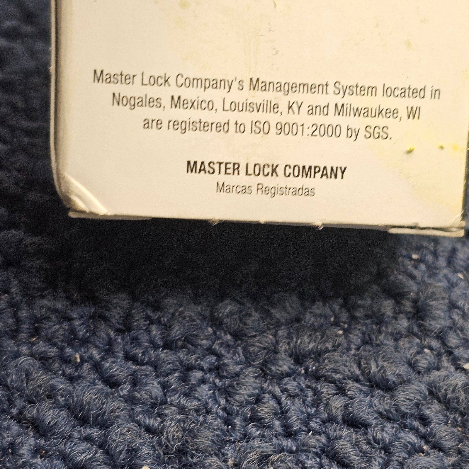 Master Lock 1KA2396: 1-3/4" Wide Laminated Padlock, Keyed Alike
