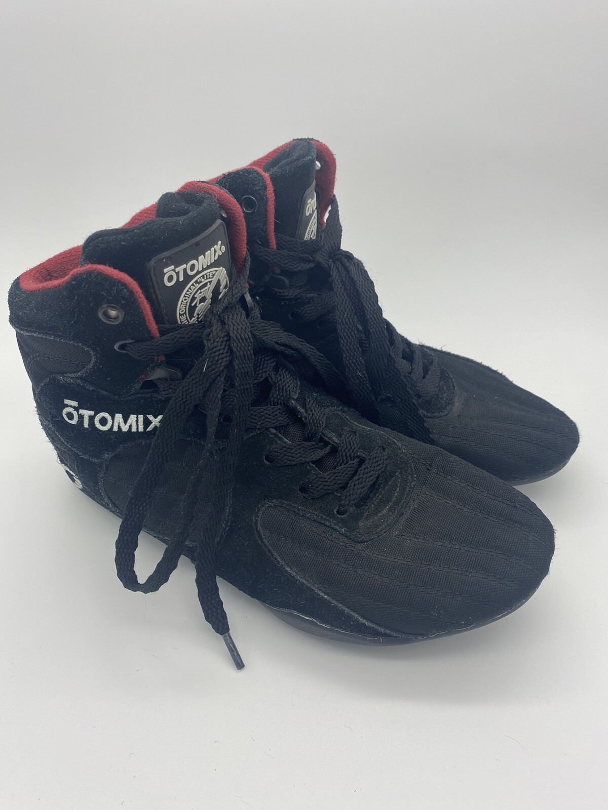 Otomix Stingray Black Bodybuilding Weightlifting MMA Grappling Shoes Sz 5.5Men’s