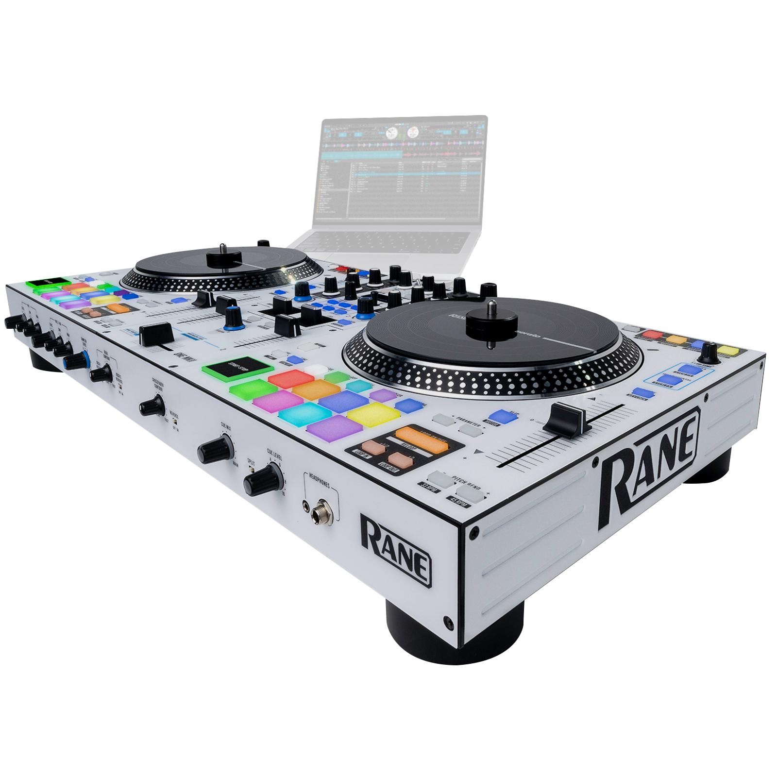 Rane ONE MKII Pro 2 Channel Stems Motorized DJ Controller w Black Laptop Case