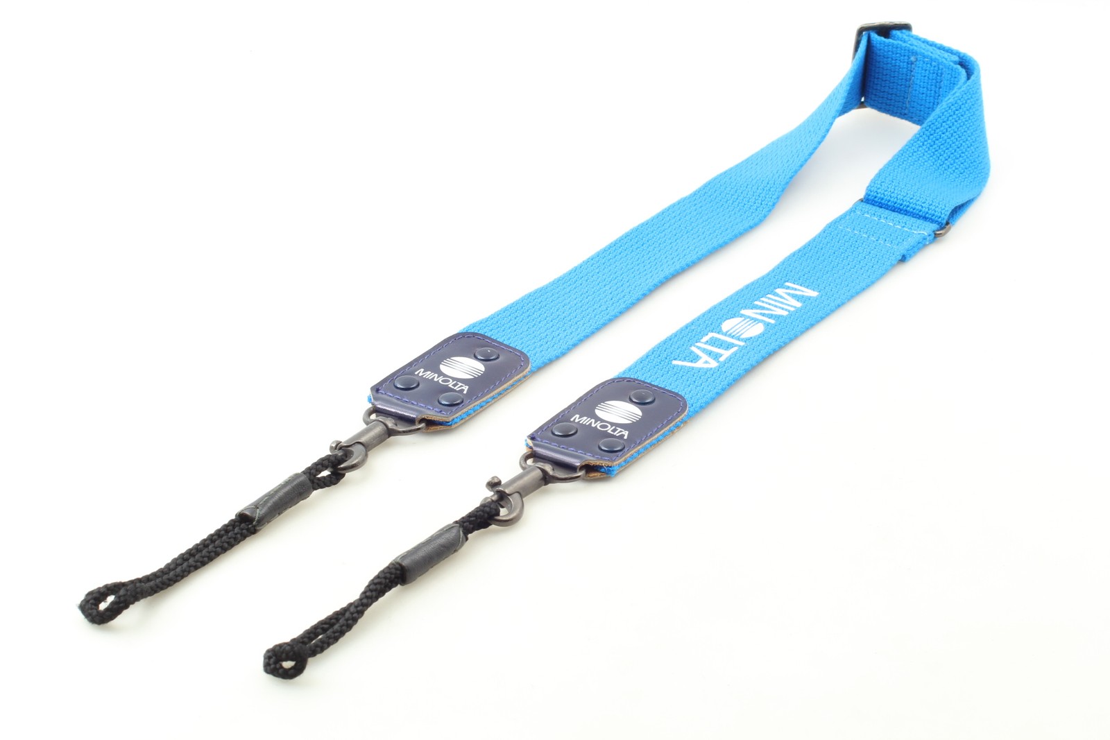 [MINT] Minolta Camera Neck Strap Blue White color From Japan