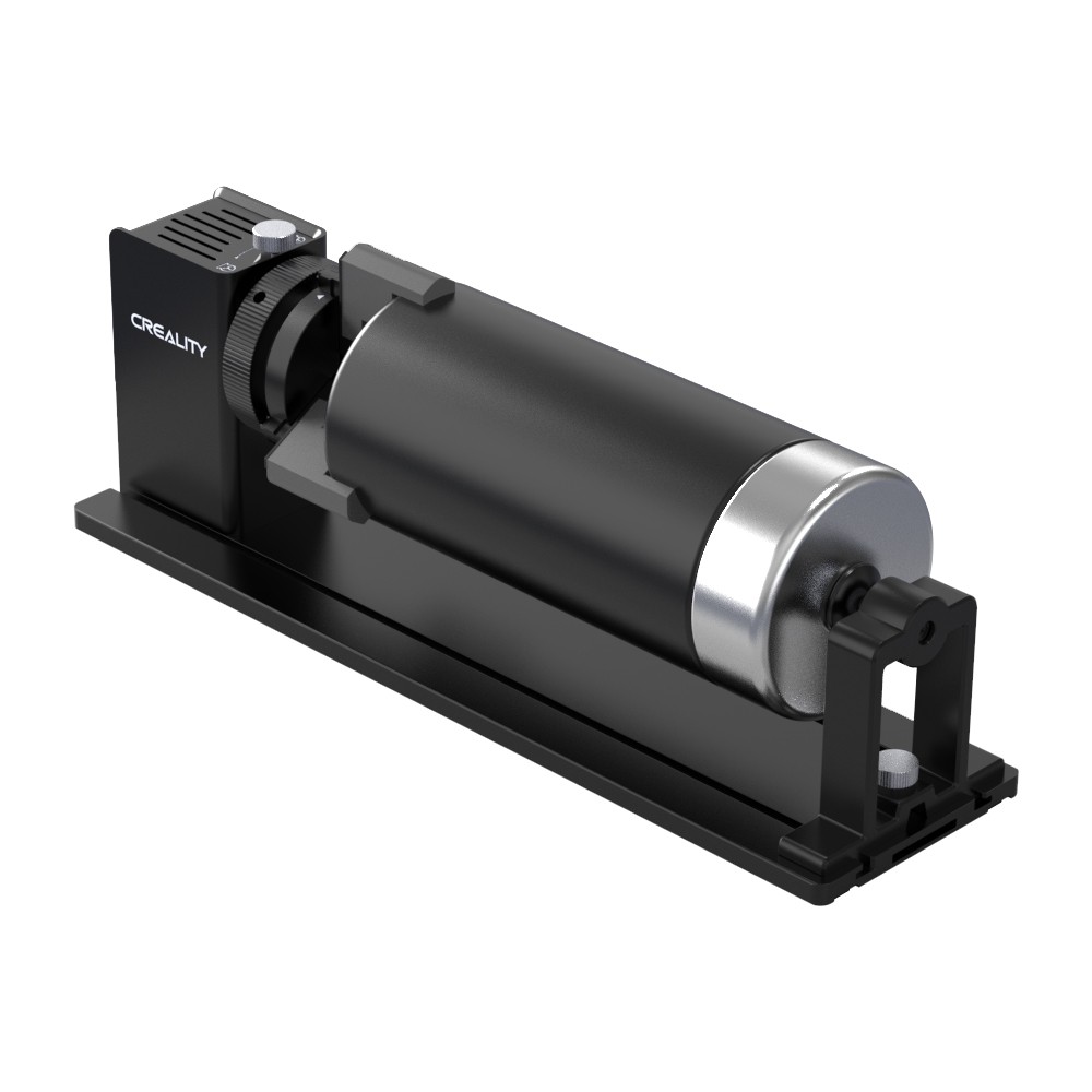 Creality Rotary Kit Pro for Precision Laser Engraving On Curved Surfaces
