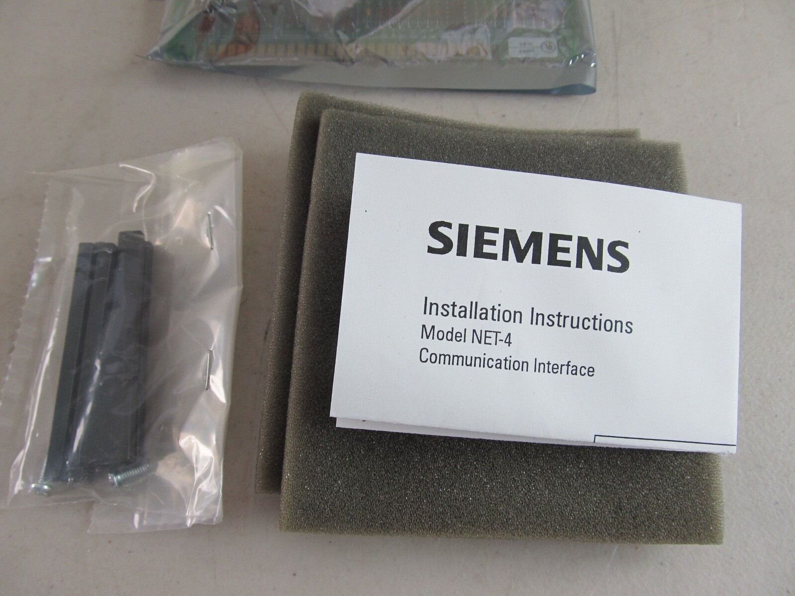 Siemens Cerberus Pyrotronics NET-4 Network Card
