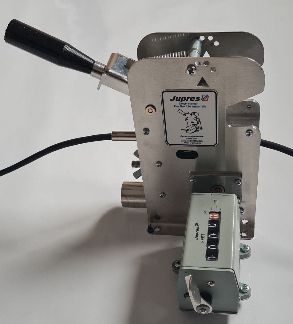 Length counter meter wire cable hose measuring device Feet & Inch type
