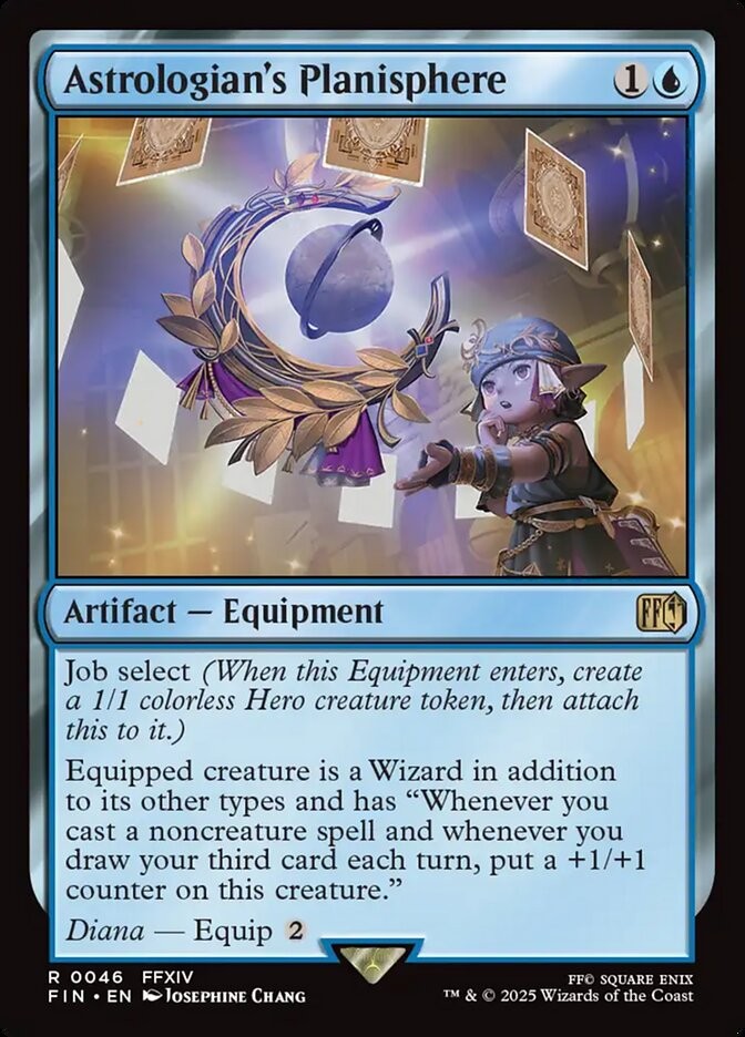 Astrologian's Planisphere 46 R Normal FIN MTG NM