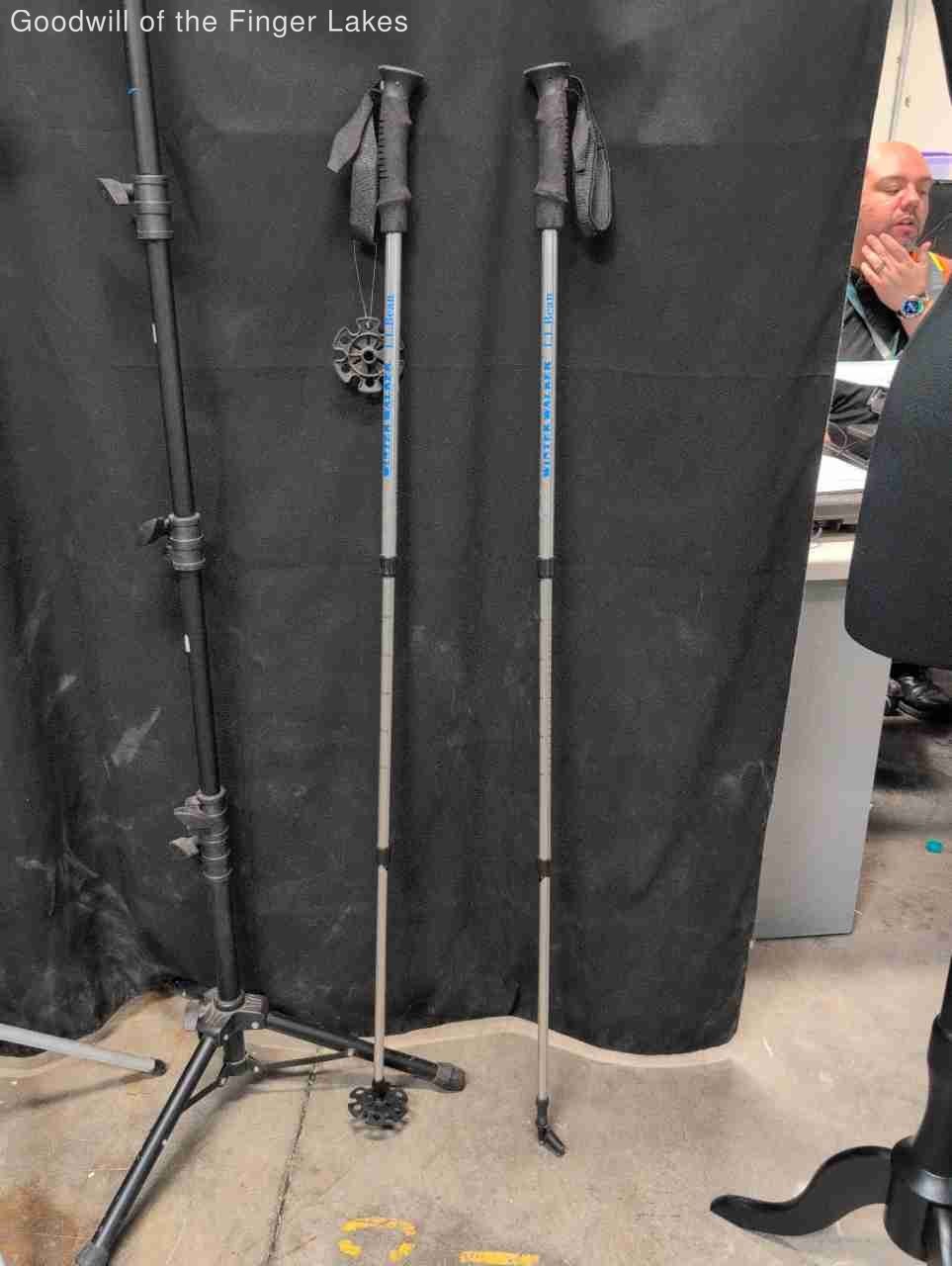 LL Bean Winter Walker Hiking Sticks Telescoping Portable