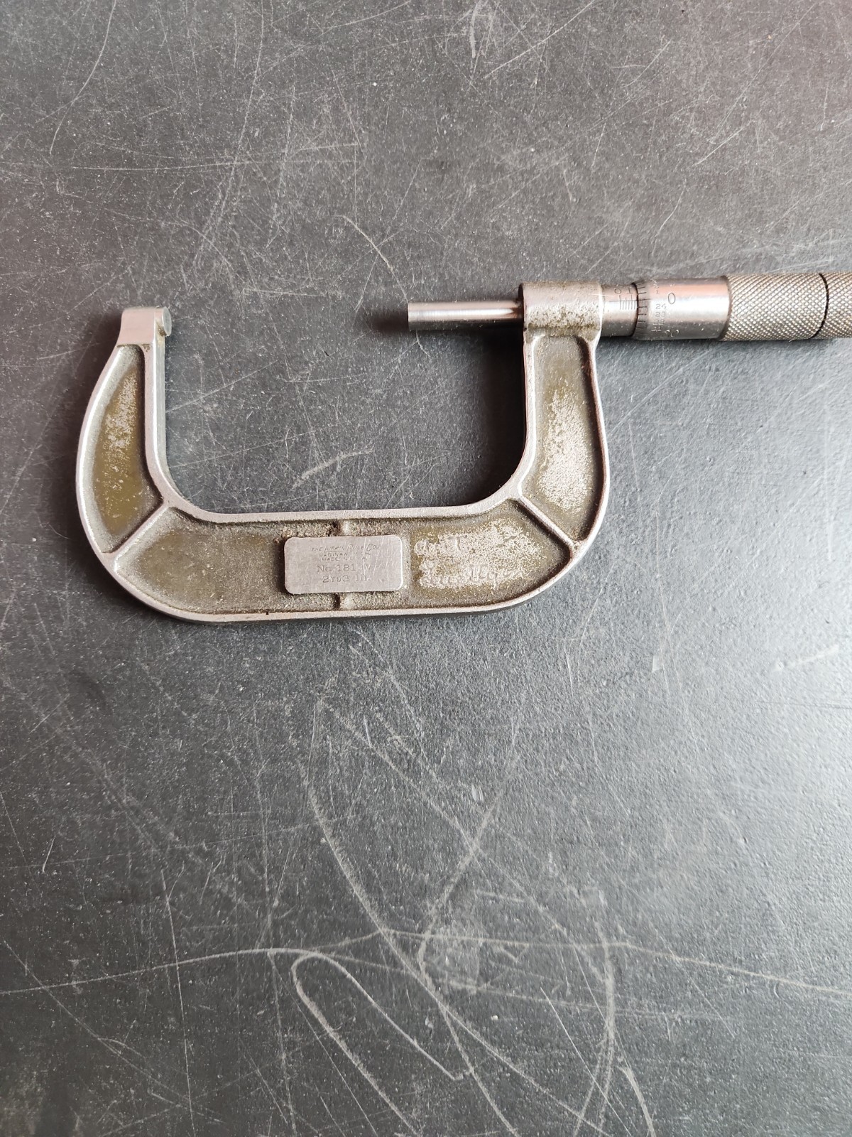 Vintage Lufkin 2"-3" Outside Micrometer 1813 V