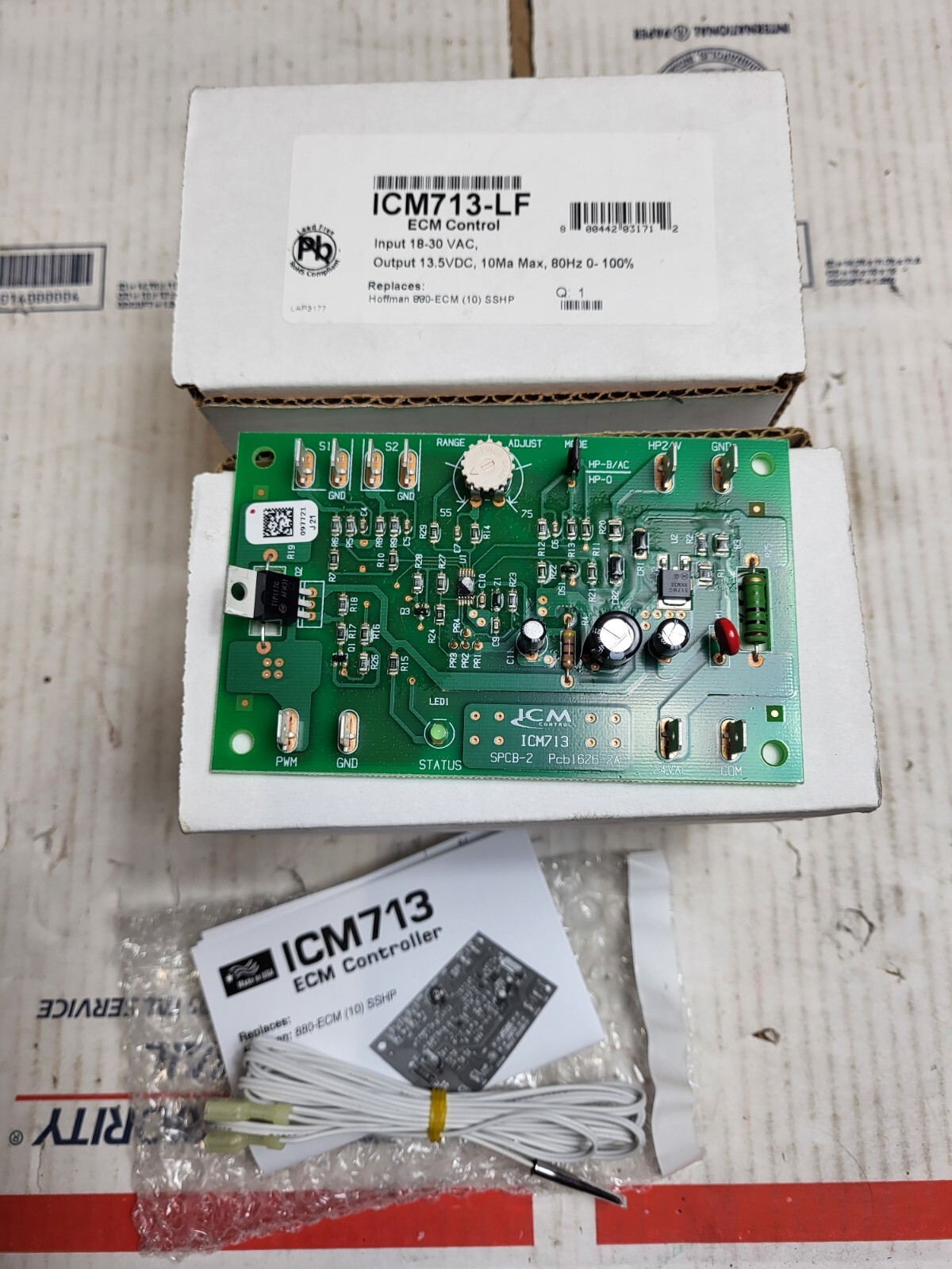 ICM 713-LF ICM Controls ECM Controller