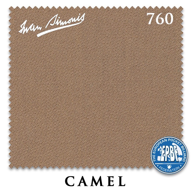 9' Simonis 760 Pool Billiard Table Cloth - Camel - AUTHORIZED DEALER
