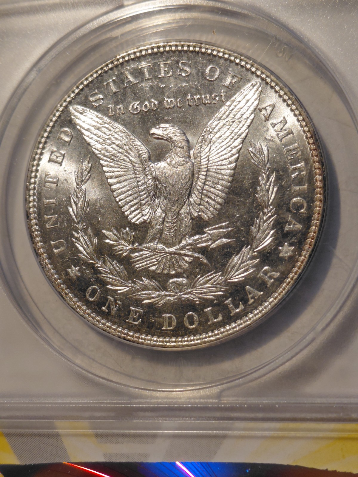 1888 Morgan Silver Dollar MS 62P/L ANACS