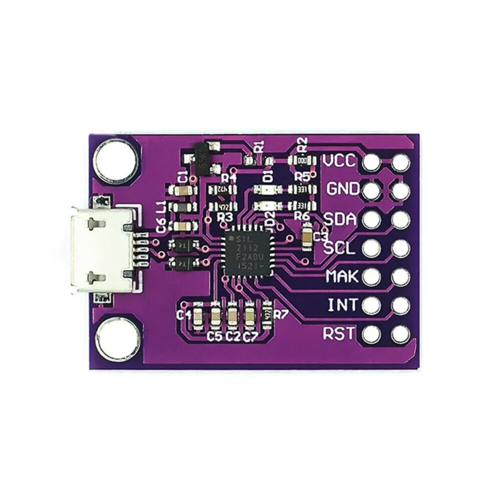 Lot CP2112 Debug Board USB to I2C Communication Module Modified Component Device