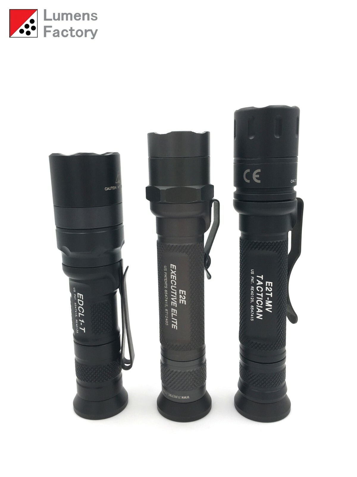 QPQ Black Steel Tailstand Shroud Surefire E Series E1e E2e E2L E2T EDCL1 EDCL2