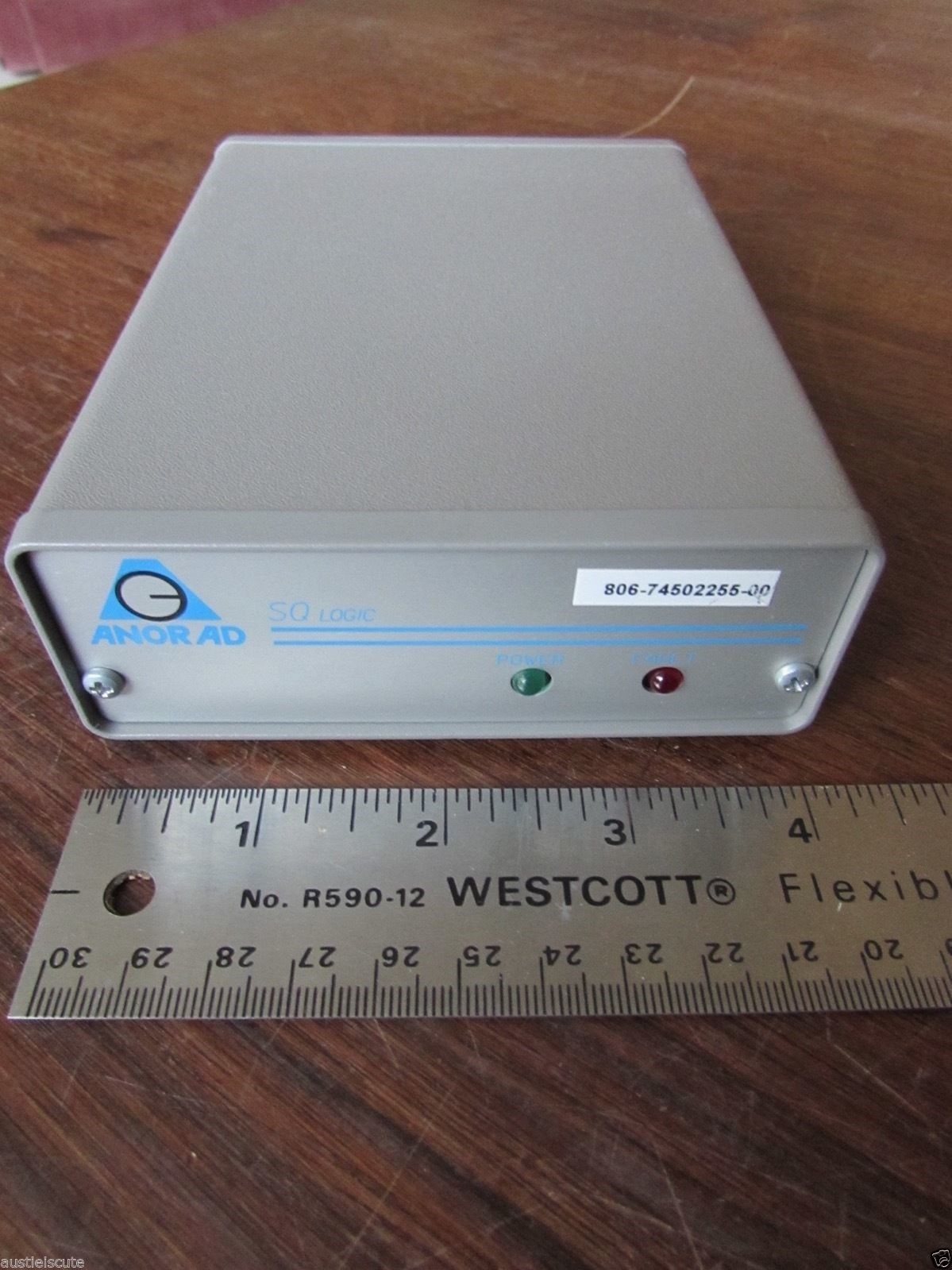 ANORAD ROCKWELL SQ Logic Linear Encoder 806-74502255-00 802160-1 Viscom Vision