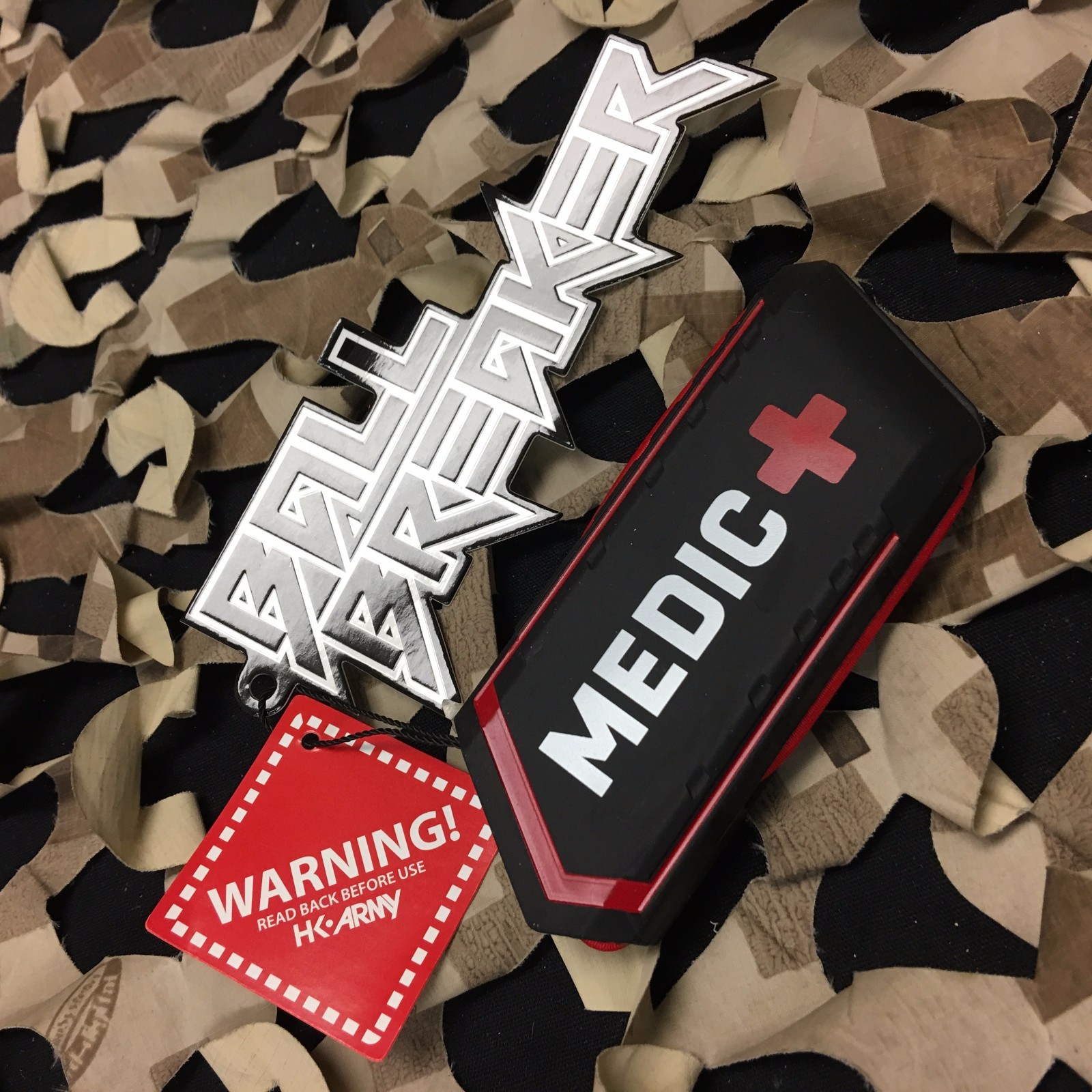 NEW HK Army Ball Breaker 2.0 Barrel Cover Sock Plug Condom - Medic