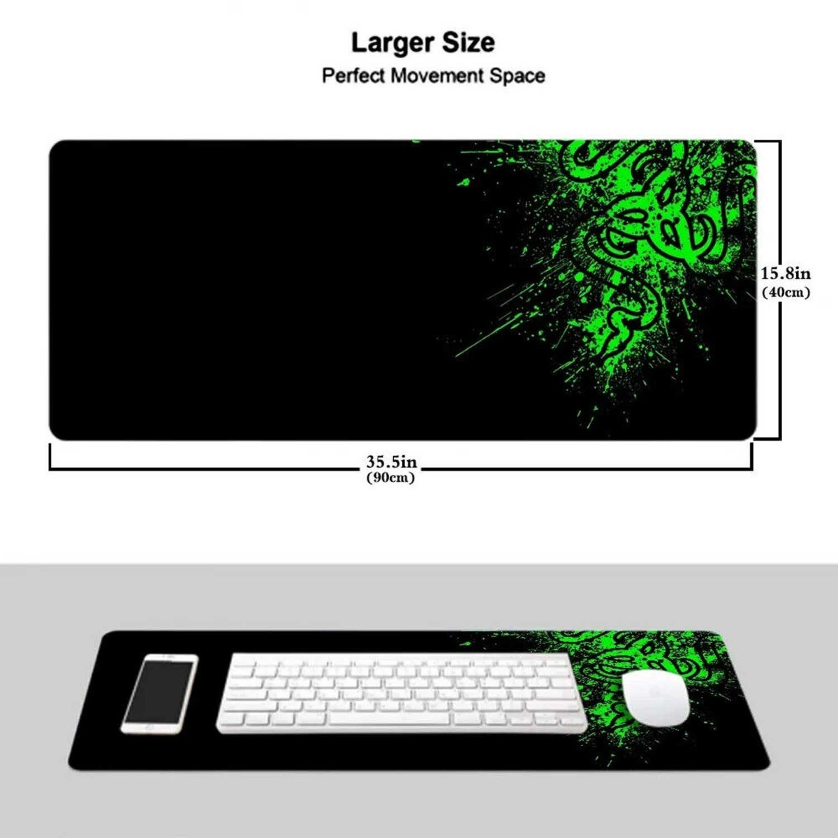 Gaming Keyboard Pad-Green