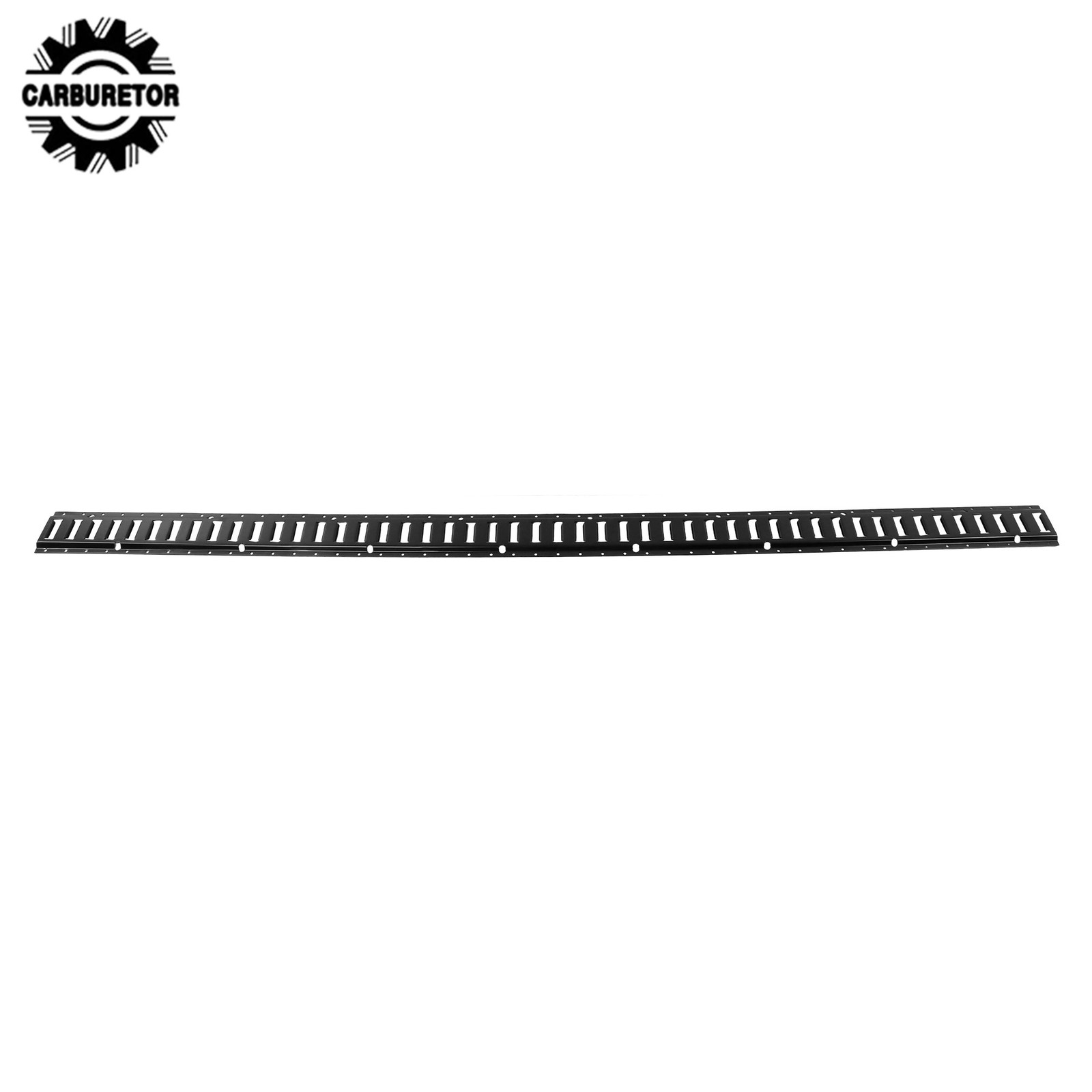 8 Feet Long E Track Rails Black Finish 5 Pack For Cargo Management System