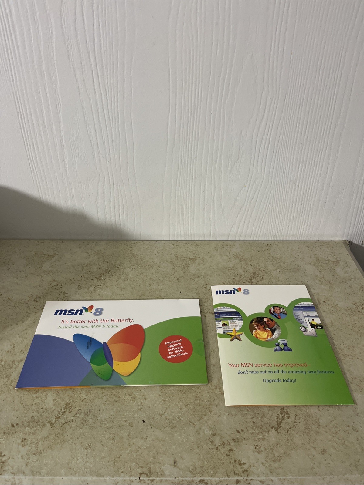 "Butterfly" Microsoft Network MSN8 Collectible / Install Disc  CD!