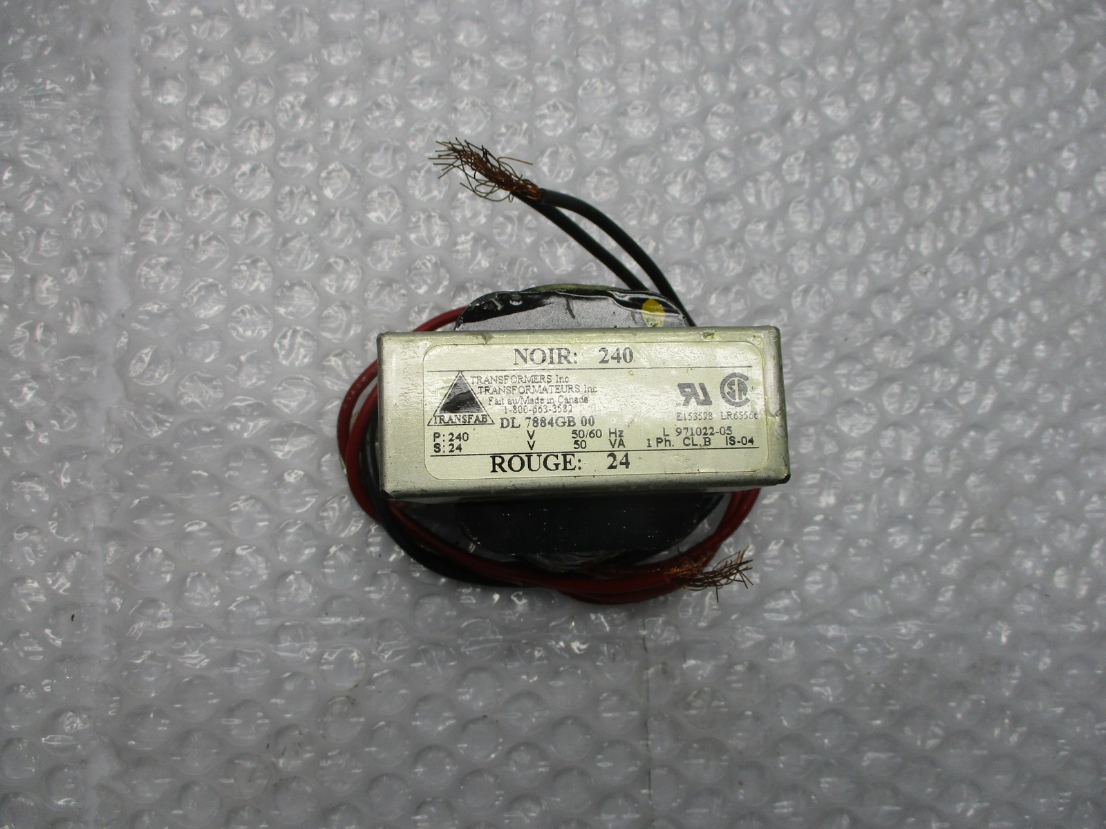 TRANSFAB DL7884GB TRANSFORMER NSNP