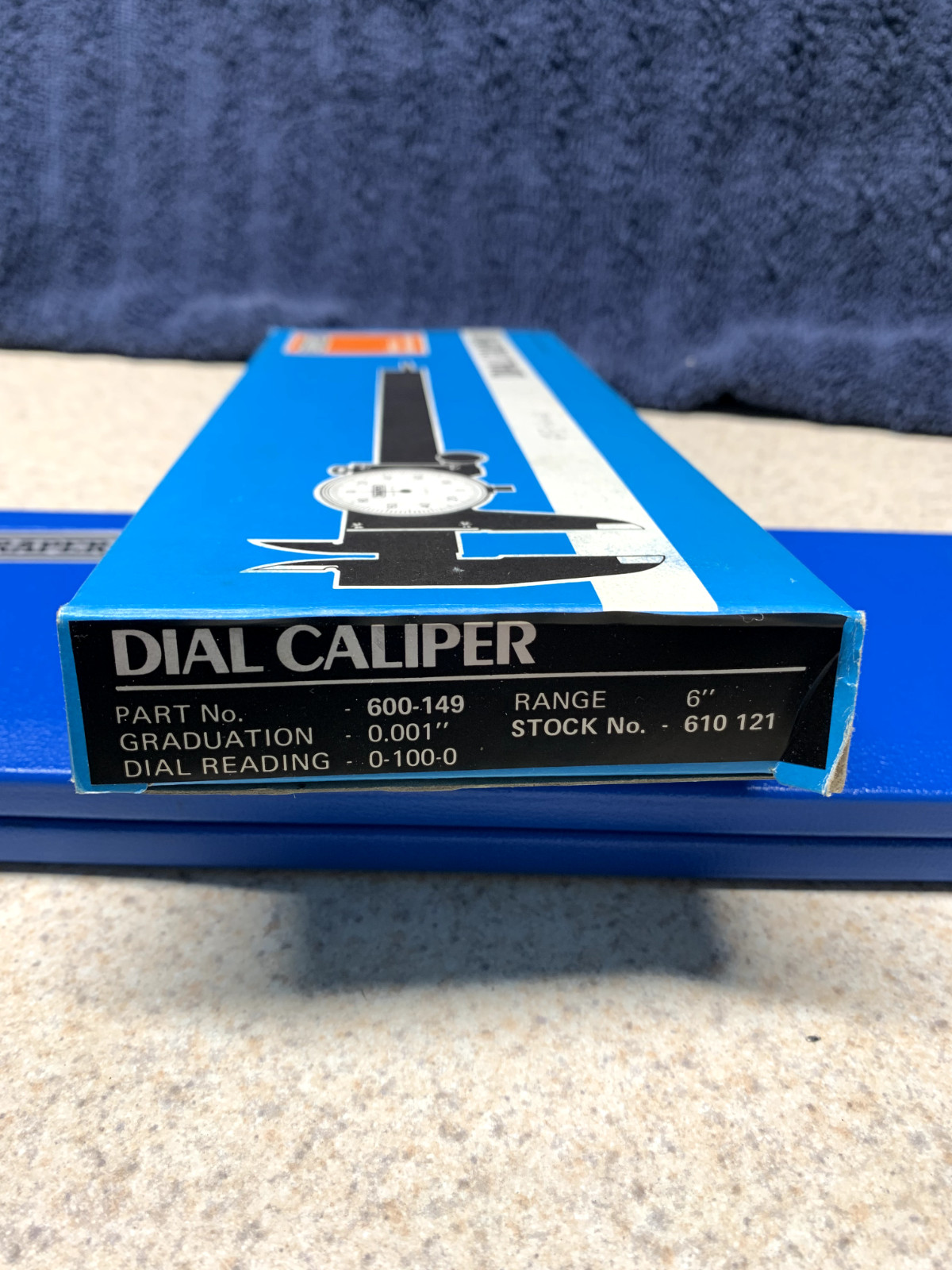 Machinist Tools: Draper Dial Caliper 600-149 (NOS)