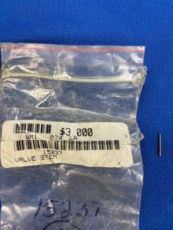 Smith Welding Equipment  15237  Needle Valve Stem Assembly Vintage OEM