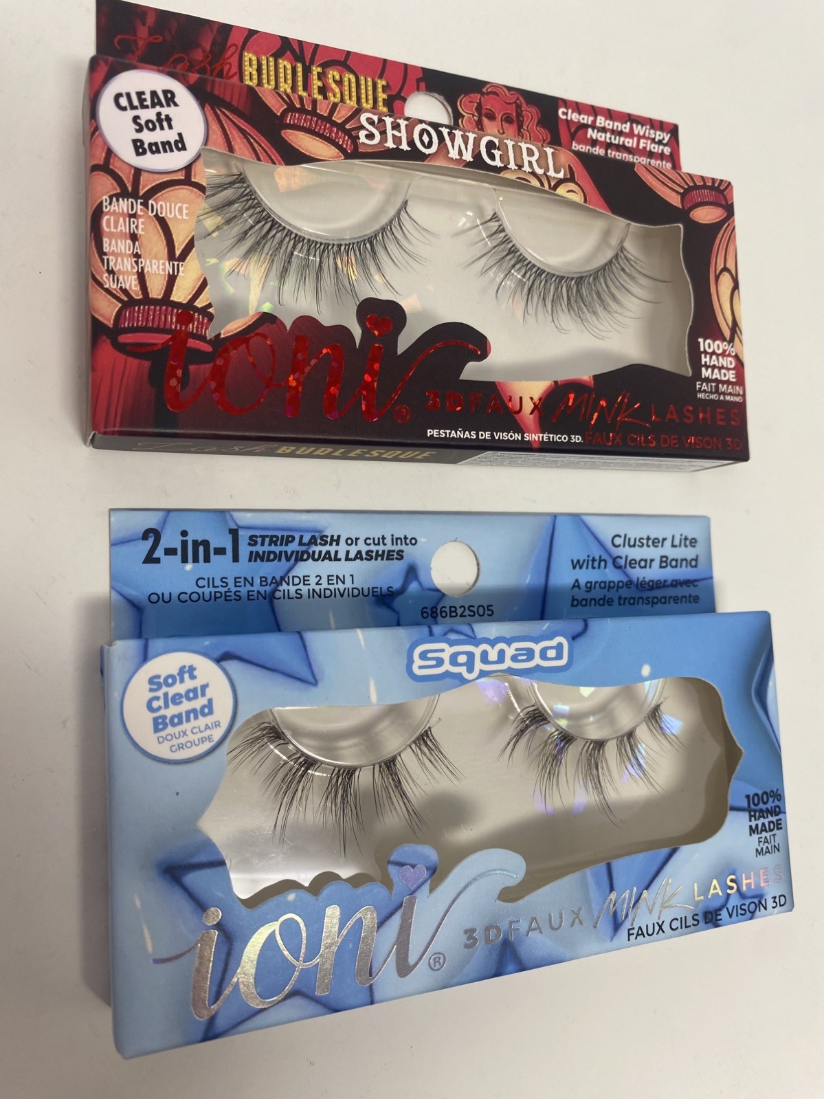 toni Faux Mink Wispy Eyelashes SET OF 2