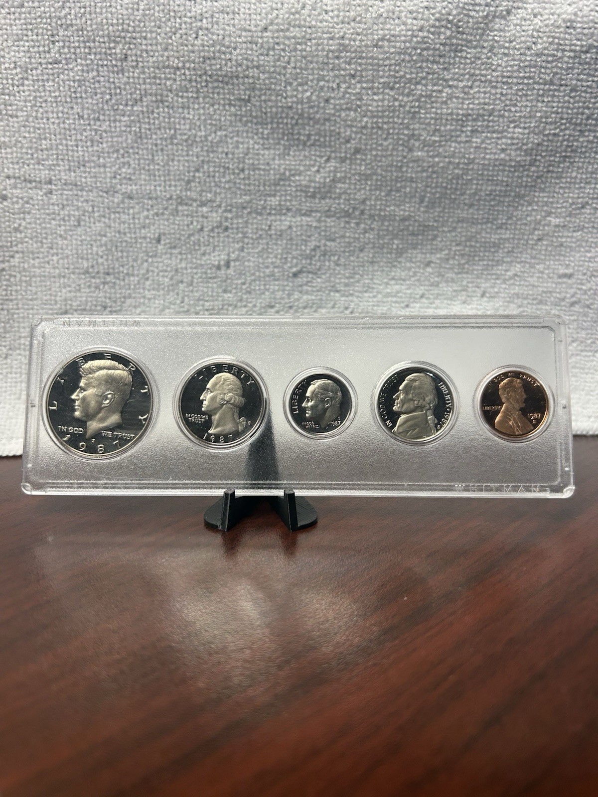 1987 S U.S. Mint PROOF Set in Authentic Whitman Holder