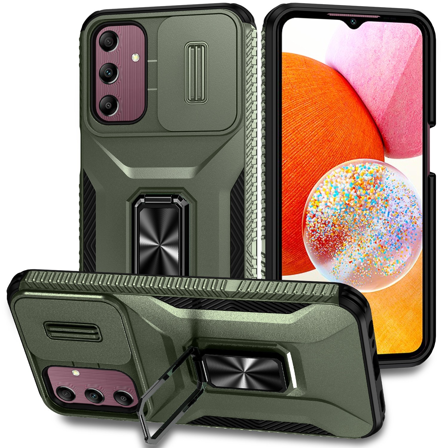 For Samsung Galaxy A27 A57 A36 A26 A16 A05 A54A14 Defender Shockproof Phone Case