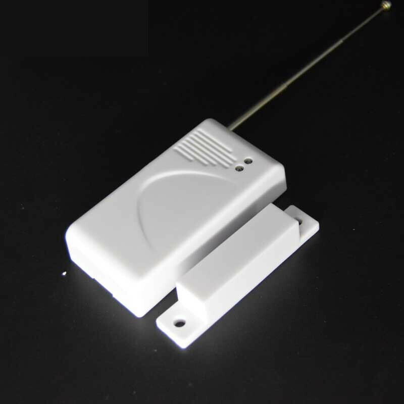 100M Wireless Door Window Alarm Panel Magnetic Contact Sensor 433MHz Code 1527