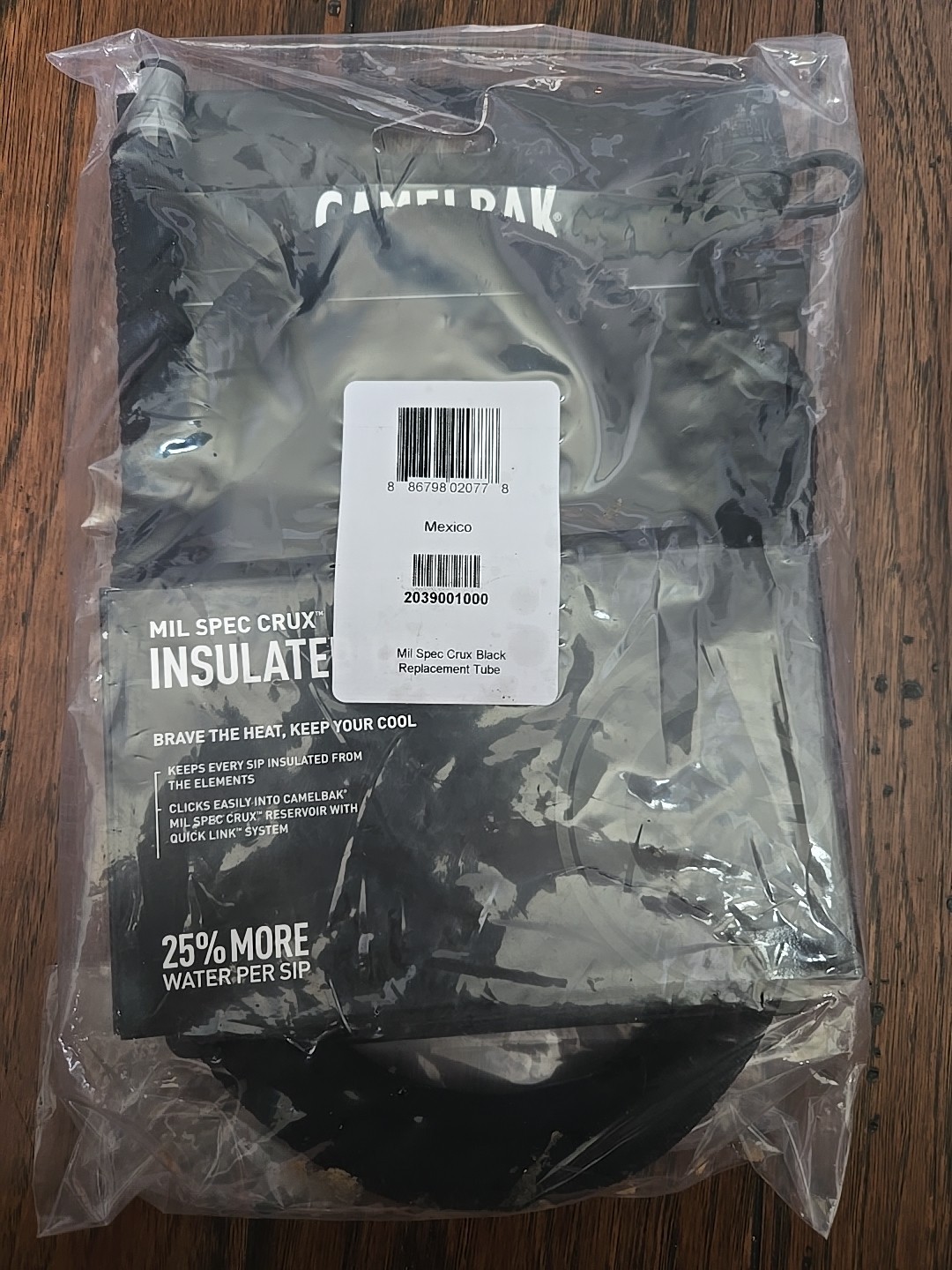Camelbak 2039001000 Replacement Tube, Black, New