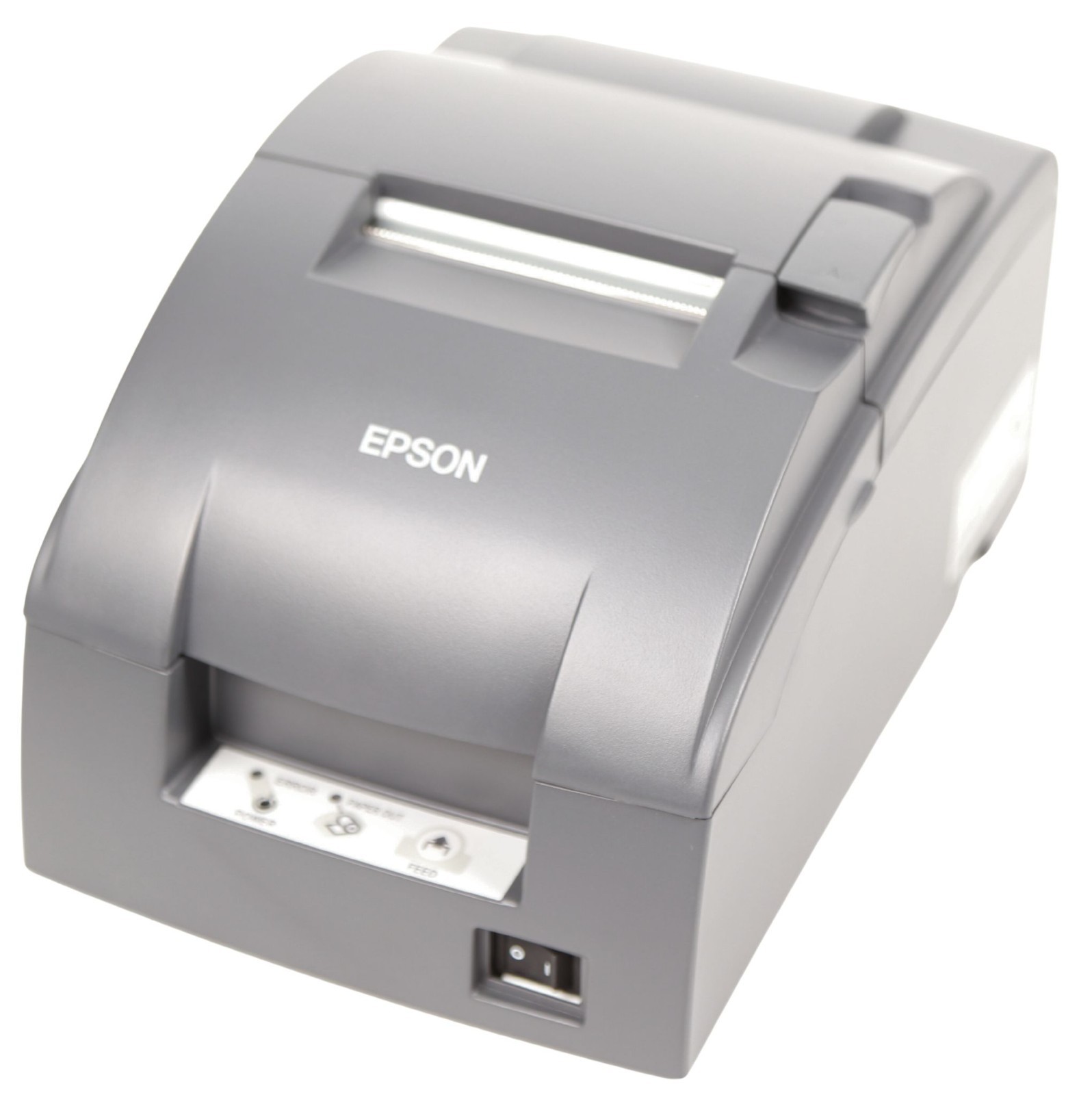 Epson Receipt Printer, Dot Matrix, Grey, w/ E04 Ethernet Interface, New