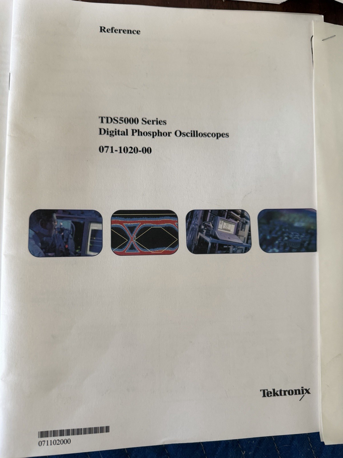 Tektronix TDS5000 Oscilloscope Manuals Docs Lot