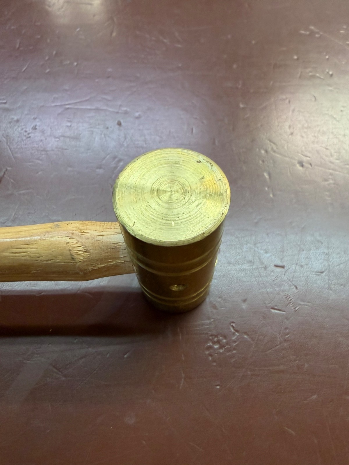 Brass hammer by Grace 8oz new