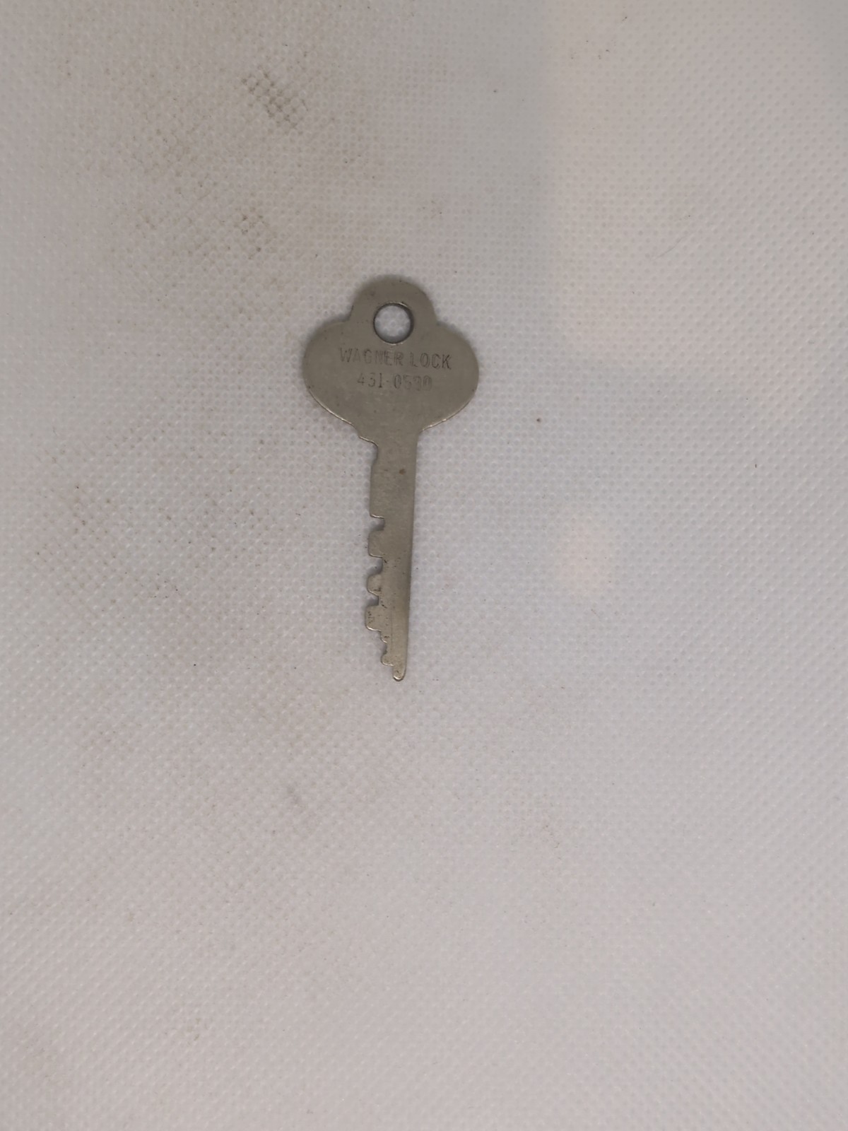 Flat Key.   Wagner Lock